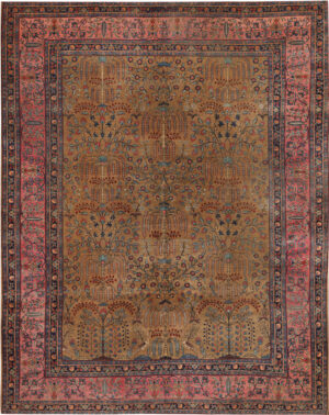 Antique Persian Tabriz Rug 74497 by Nazmiyal Collection