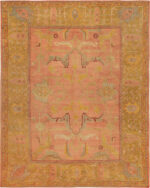 Antique Turkish Oushak Rug 74436 by Nazmiyal Collection