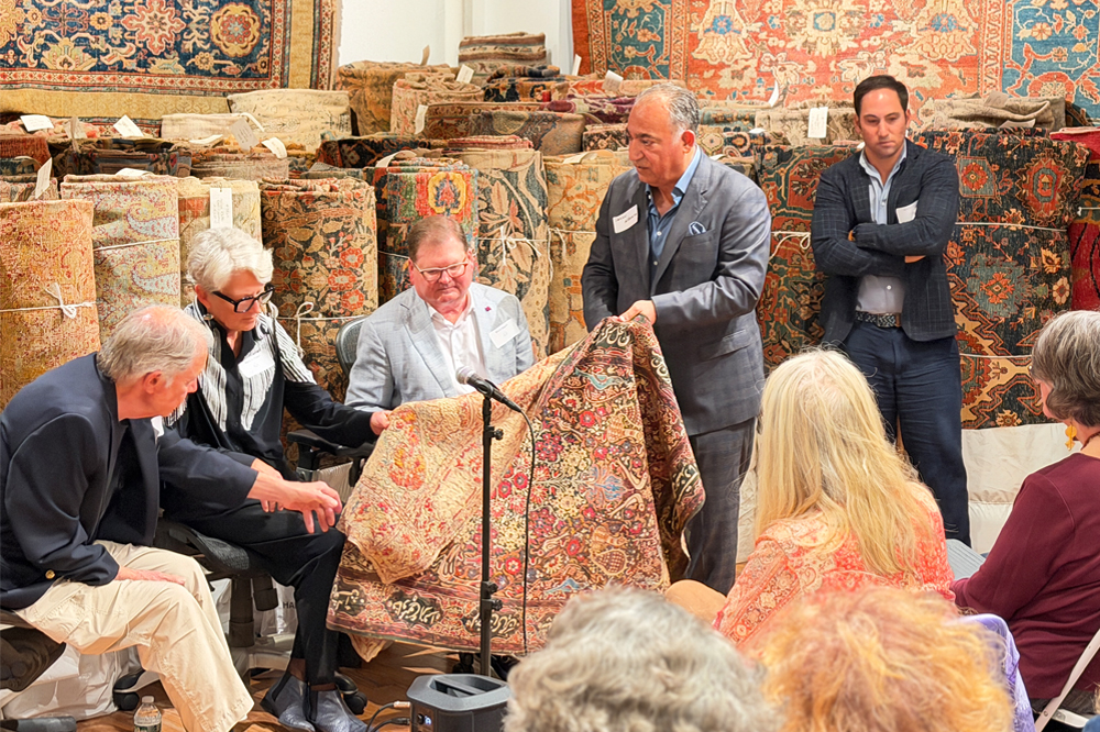 Hajji Baba Event at Nazmiyal Collection - Displaying Embroidery