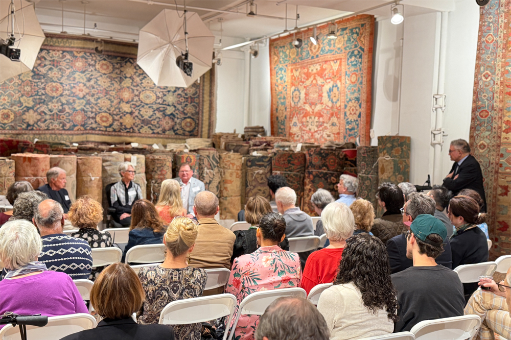 Hajji Baba Event at Nazmiyal Collection - Guests Seated