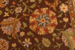 Octagonal Feature on Vintage Gallery Size Portuguese Needlepoint Rug Octagonal Feature on Vintage Gallery Size Portuguese Needlepoint Rug 74150 by Nazmiyal Rugs