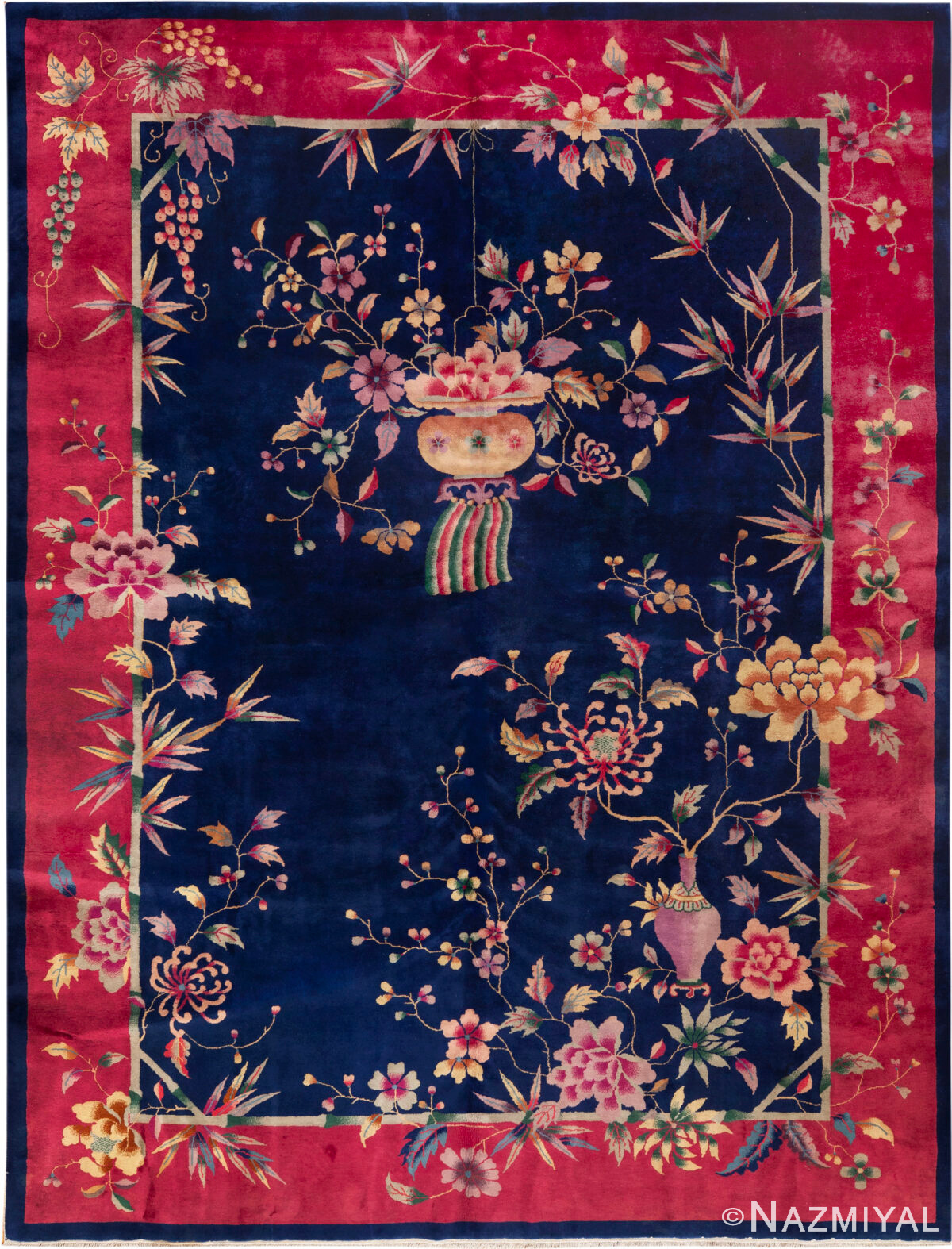 Chinese Art Deco Rug 74481 by Nazmiyal Rugs
