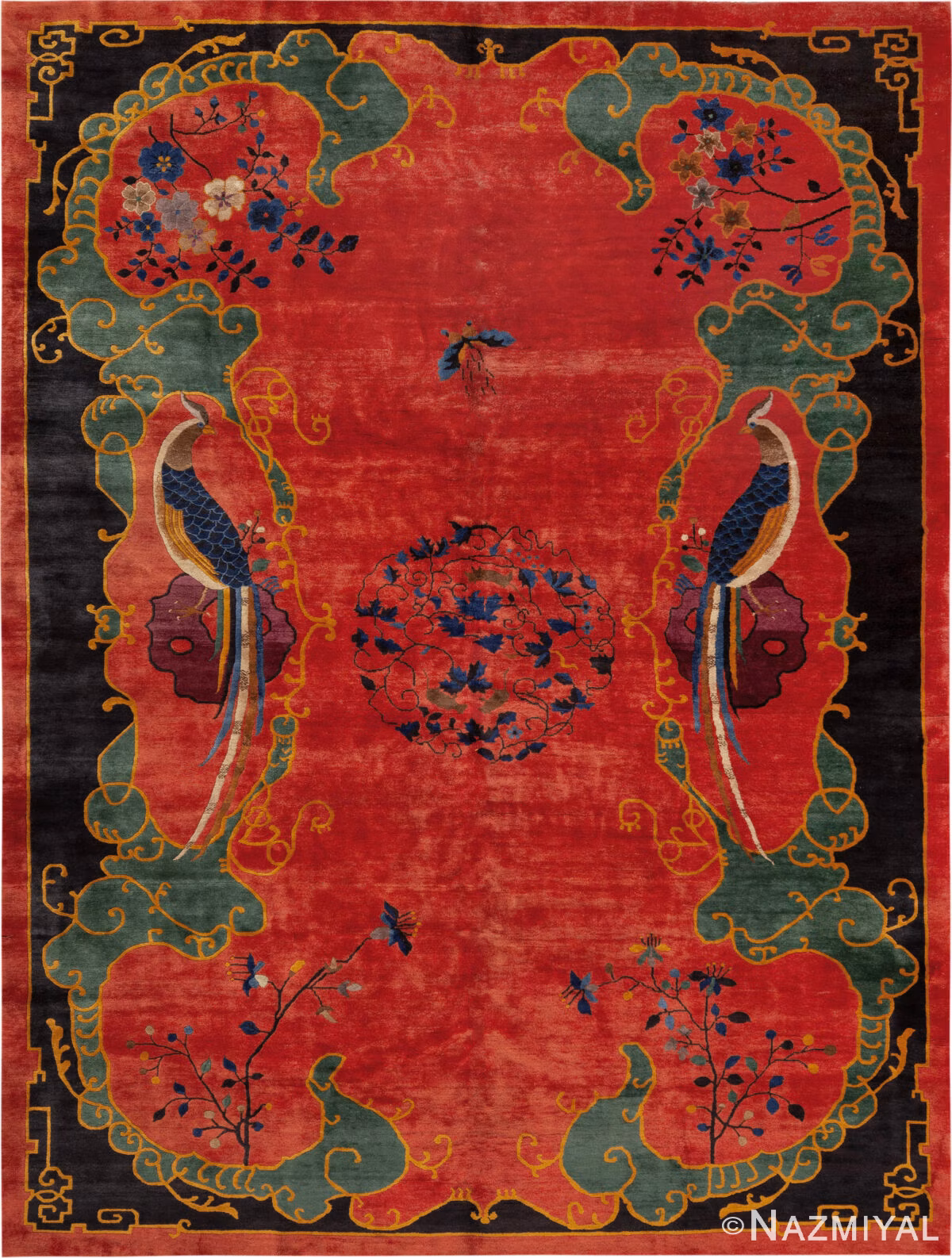 Chinese Art Deco Rug 74485 by Nazmiyal Collection