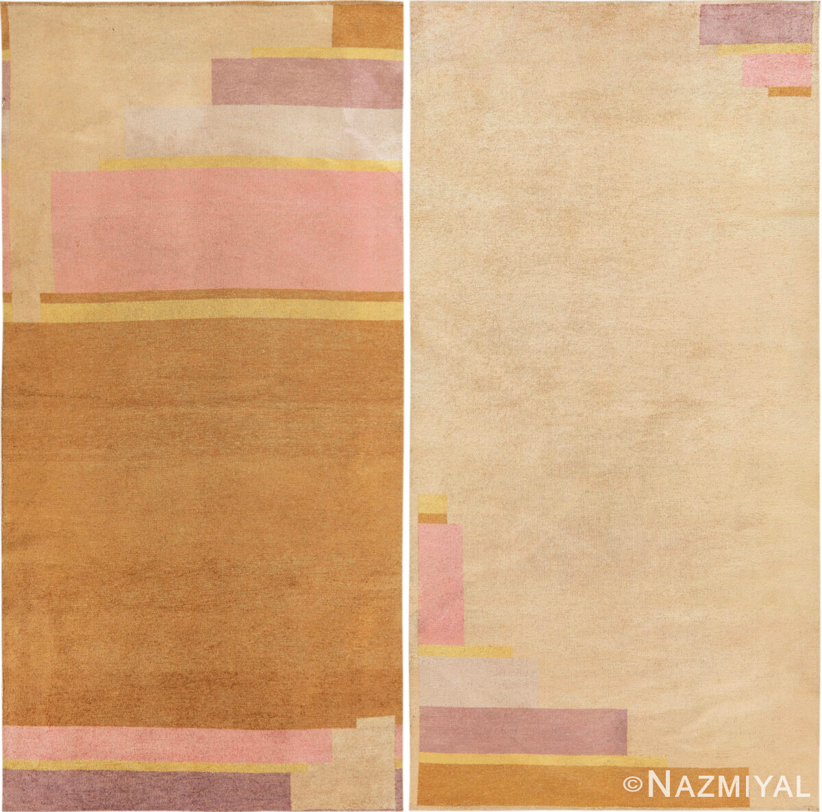 French Silk Art Deco Rug 74062 by Nazmiyal Rugs
