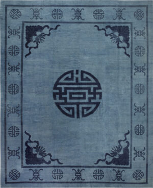Antique Chinese Rug 74516 by Nazmiyal Collection