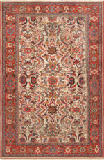 Antique Persian Sultanabad Rug 15114 by Nazmiyal Collection
