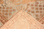 Back of Antique Persian Tabriz Rug Back of Antique Persian Tabriz Rug 74478 by Nazmiyal Collection