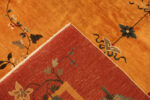 Back of Chinese Art Deco Rug Back of Chinese Art Deco Rug 74480 by Nazmiyal Collection