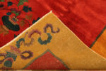 Back of Antique Chinese Art Deco Rug 74483 by Nazmiyal Collection