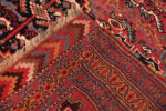 Back of Antique Persian Qashqai Rug Back of Antique Persian Qashqai Rug 74197 by Nazmiyal Collection