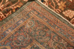 Back of Antique Persian Sultanabad Rug Back of Antique Persian Sultanabad Rug 74499 by Nazmiyal Collection