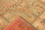 Back of Antique Turkish Oushak Tree of Life Rug 74428 by Nazmiyal Collection