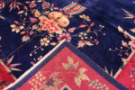 Back of Chinese Art Deco Rug Back of Chinese Art Deco Rug 74481 by Nazmiyal Collection
