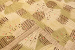 Back of Modern Swedish Style Kilim Rug 74396 by Nazmiyal Collection
