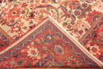 Back of Antique Persian Sultanabad Rug 15114 by Nazmiyal Collection