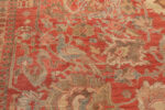 Bird Detail on Large Antique Persian Sultanabad Rug 74504 by Nazmiyal Collection