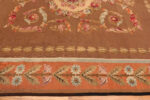 Border of Antique French Aubusson Rug Border of Antique French Aubusson Rug 74505 by Nazmiyal Collection