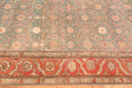 Border of Antique Persian Bakshaish Gallery Size Rug 73252 by Nazmiyal Collection
