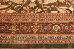 Border of Antique Persian Sultanabad Rug Border of Antique Persian Sultanabad Rug 74499 by Nazmiyal Collection