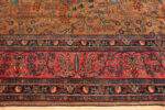 Border on Antique Persian Tabriz Rug 74497 by Nazmiyal Collection