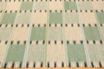 Border of Modern Swedish Style Kilim Rug Border of Modern Swedish Style Kilim Rug 74394 by Nazmiyal Collection