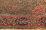 Border of Oversize Antique Persian Tabriz Rug 15432 by Nazmiyal Collection