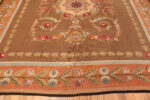 Bottom of Antique French Aubusson Rug Bottom of Antique French Aubusson Rug 74505 by Nazmiyal Collection
