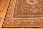 Corner of Antique French Aubusson Rug Corner of Antique French Aubusson Rug 74505 by Nazmiyal Collection