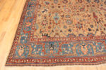Corner of Antique Persian Tabriz Rug Corner of Antique Persian Tabriz Rug 74460 by Nazmiyal Collection