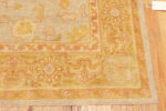 Corner of Antique Turkish Oushak Rug Corner of Antique Turkish Oushak Rug 74503 by Nazmiyal Collection