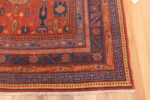 Corner Detail on Antique East Turkestan Khotan Rug 74486 by Nazmiyal Collection