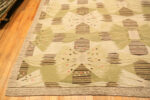 Corner of Modern Swedish Style Kilim Rug 74396 by Nazmiyal Collection