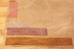 Corner of French Silk Art Deco Rug Corner of French Silk Art Deco Rug 74062 by Nazmiyal Collection