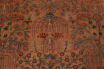 Detail on Antique Persian Tabriz Rug 74497 by Nazmiyal Collection