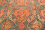 Detail of Antique Turkish Oushak Rug Detail of Antique Turkish Oushak Rug 74476 by Nazmiyal Collection