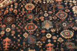 Detail on Oversized Antique Persian Bidjar Rug 74498 by Nazmiyal Collection