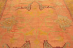Field of Antique Turkish Oushak Rug 74436 by Nazmiyal Collection