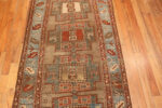 Field of Vintage Turkish Tribal Runner Rug Field of Vintage Turkish Tribal Runner Rug 74507 by Nazmiyal Collection