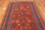 Floor View of Antique East Turkestan Khotan Rug 74486 by Nazmiyal Collection