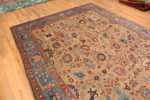 Floor View of Antique Persian Tabriz Rug Floor View of Antique Persian Tabriz Rug 74460 by Nazmiyal Collection