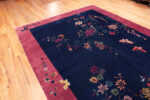 Floor View of Chinese Art Deco Rug 74482 by Nazmiyal Collection