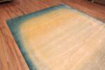 Floor View of Modern Contemporary Rug 30036 by Nazmiyal Collection