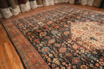 Floor View of Oversized Antique Persian Bidjar Rug 74498 by Nazmiyal Collection