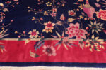Floral Border on Chinese Art Deco Rug Floral Border on Chinese Art Deco Rug 74481 by Nazmiyal Collection