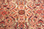 Floral Detail on Antique Persian Sultanabad Rug 15114 by Nazmiyal Collection