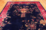 Hanging Detail on Chinese Art Deco Rug Hanging Detail on Chinese Art Deco Rug 74481 by Nazmiyal Collection