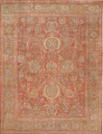 Large Antique Persian Sultanabad Rug 74504 by Nazmiyal Collection