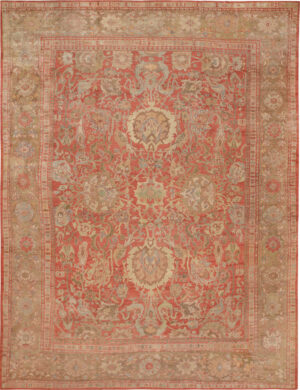 Large Antique Persian Sultanabad Rug 74504 by Nazmiyal Collection
