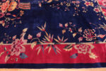 Leaf Border of Chinese Art Deco Rug Leaf Border of Chinese Art Deco Rug 74481 by Nazmiyal Collection