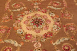 Medallion on Antique French Aubusson Rug Medallion on Antique French Aubusson Rug 74505 by Nazmiyal Collection